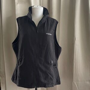 Women's Heated Black Vest